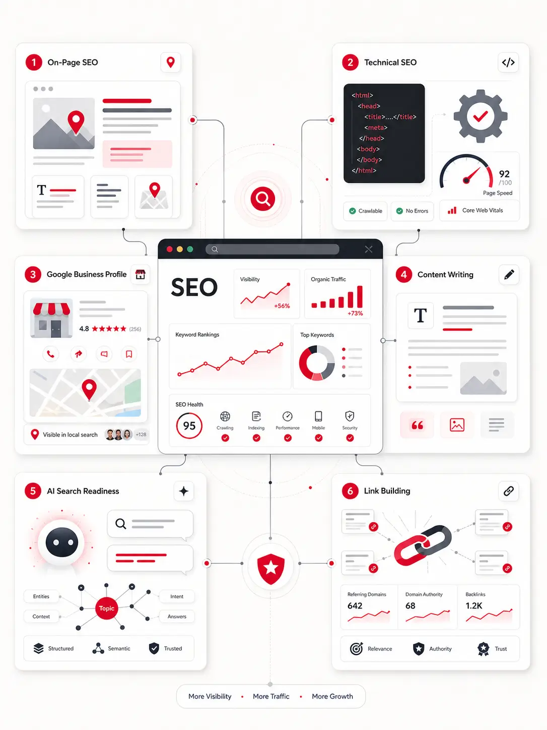 SEO concepts for Triangle businesses — AK Digital House